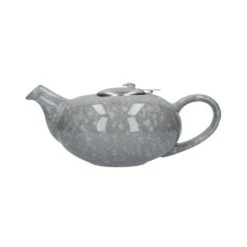 Lifetime Brands London Pottery 2 Cup Pebble Teapot - Gloss Grey