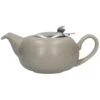 Lifetime Brands London Pottery 2 Cup Pebble Teapot - Matte Putty -Kitchen Store lifetime brands london pottery 2 cup pebble teapot matte putty p7202 8634 image
