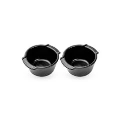 Peugeot Ceramic Satin Black Ramekin 20cl (Box Of 2)