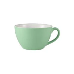 Genware Royal Bowl Shape Cup - 12oz / 34cl Green (Box Of 6)