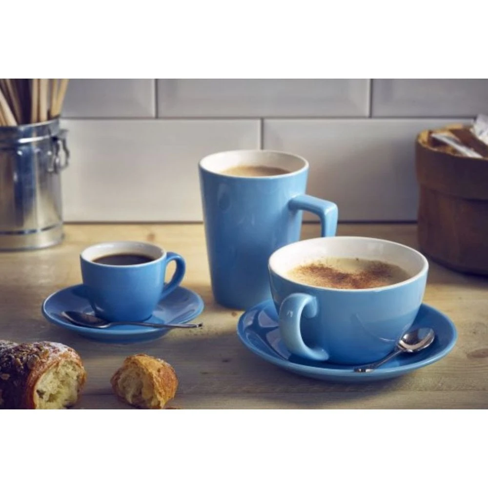 Genware Royal Bowl Shape Cup - 3oz / 9cl Blue (Box Of 6) 4 Genware Royal Bowl Shape Cup - 3oz / 9cl Blue (Box Of 6) - Image 2