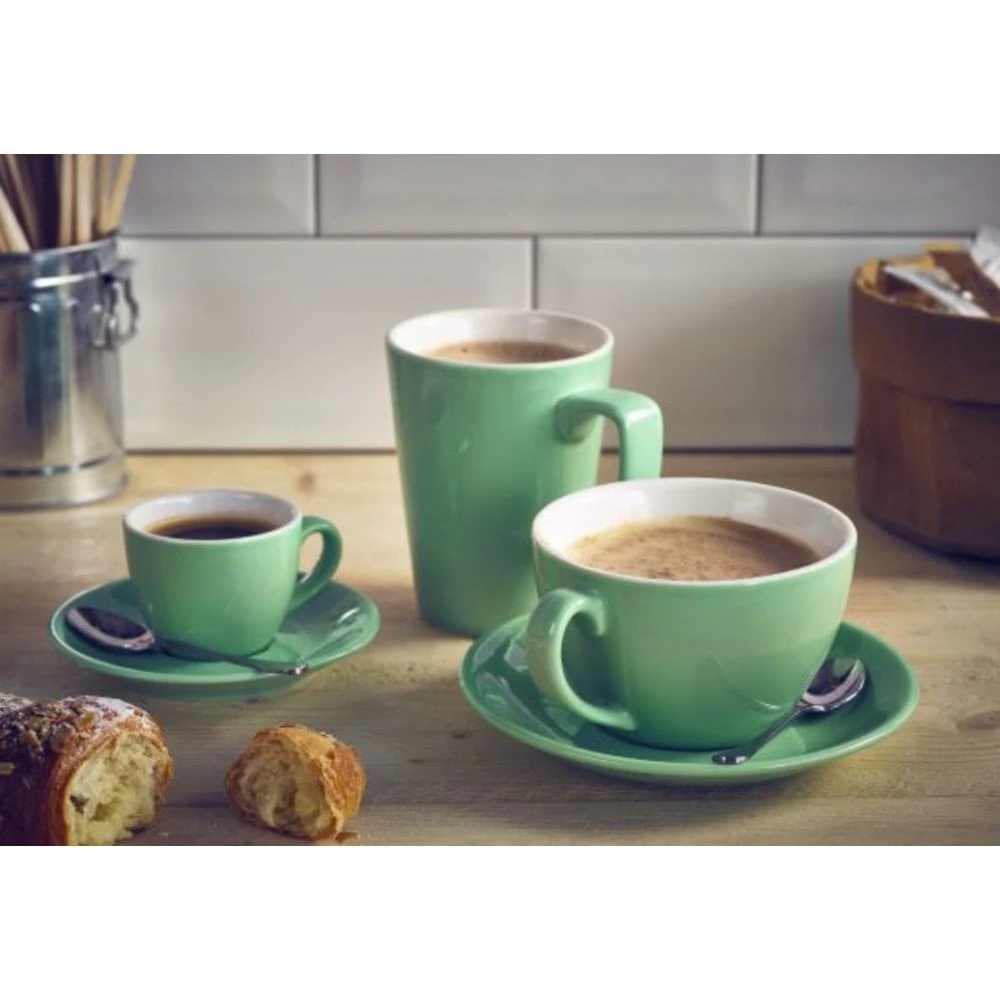 Genware Royal Bowl Shape Cup - 3oz / 9cl Green (Box Of 6) 4 Genware Royal Bowl Shape Cup - 3oz / 9cl Green (Box Of 6) - Image 2