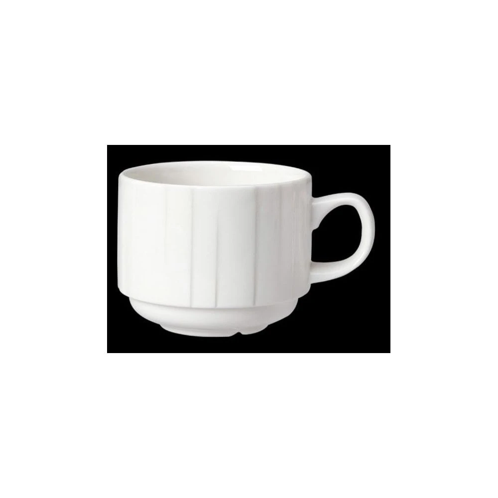 Steelite International Alina Stackable Cup 21.25cl / 7.5oz (Box Of 12) 3 Steelite International Alina Stackable Cup 21.25cl / 7.5oz (Box Of 12)