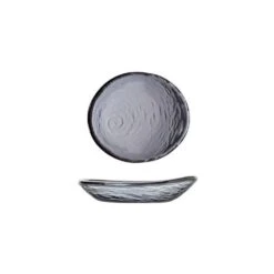 Steelite International Scape Glass Smoked Oval Bowl 12.5cm / 5" (Box Of 12)
