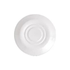 Steelite International Steelite Tea Saucer 14.5cm / 4.5" Double Well White (Box Of 36)