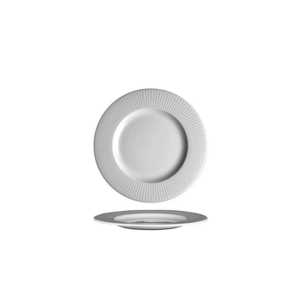 Steelite International Willow Mid Rim Plate 9" (23cm) (Box Of 24) 3 Steelite International Willow Mid Rim Plate 9" (23cm) (Box Of 24)