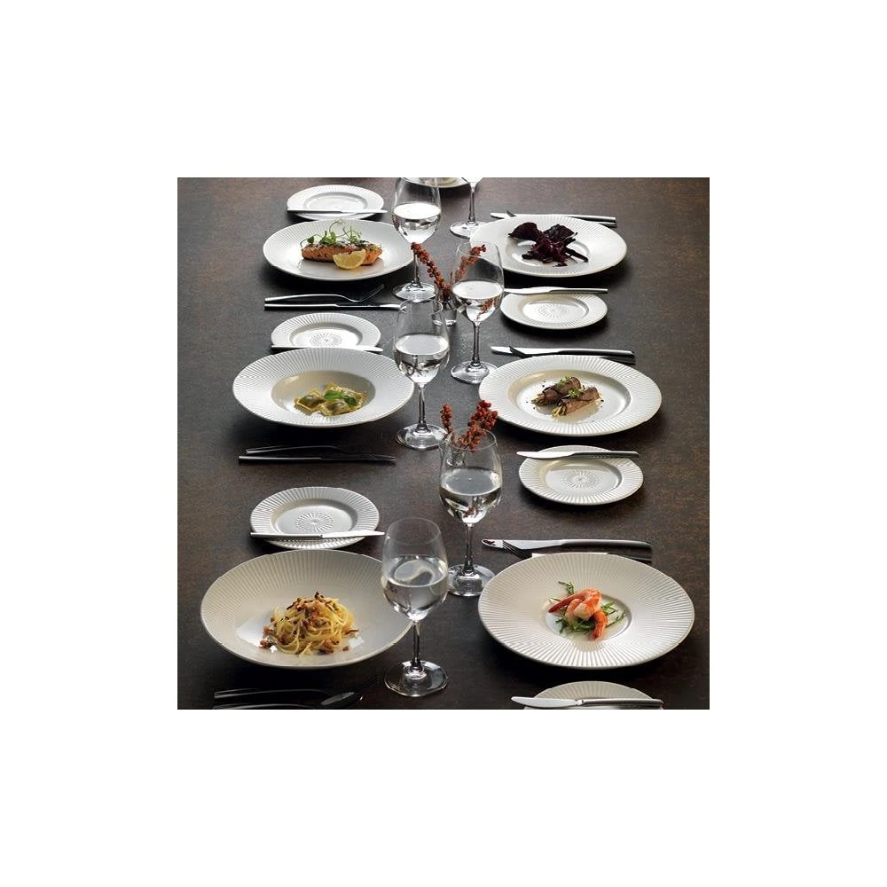 Steelite International Willow Mid Rim Plate 9" (23cm) (Box Of 24) 4 Steelite International Willow Mid Rim Plate 9" (23cm) (Box Of 24) - Image 2