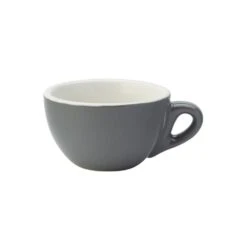 Utopia Tableware Barista Cappucino Cup - 7oz (20cl) Grey (Box Of 12)