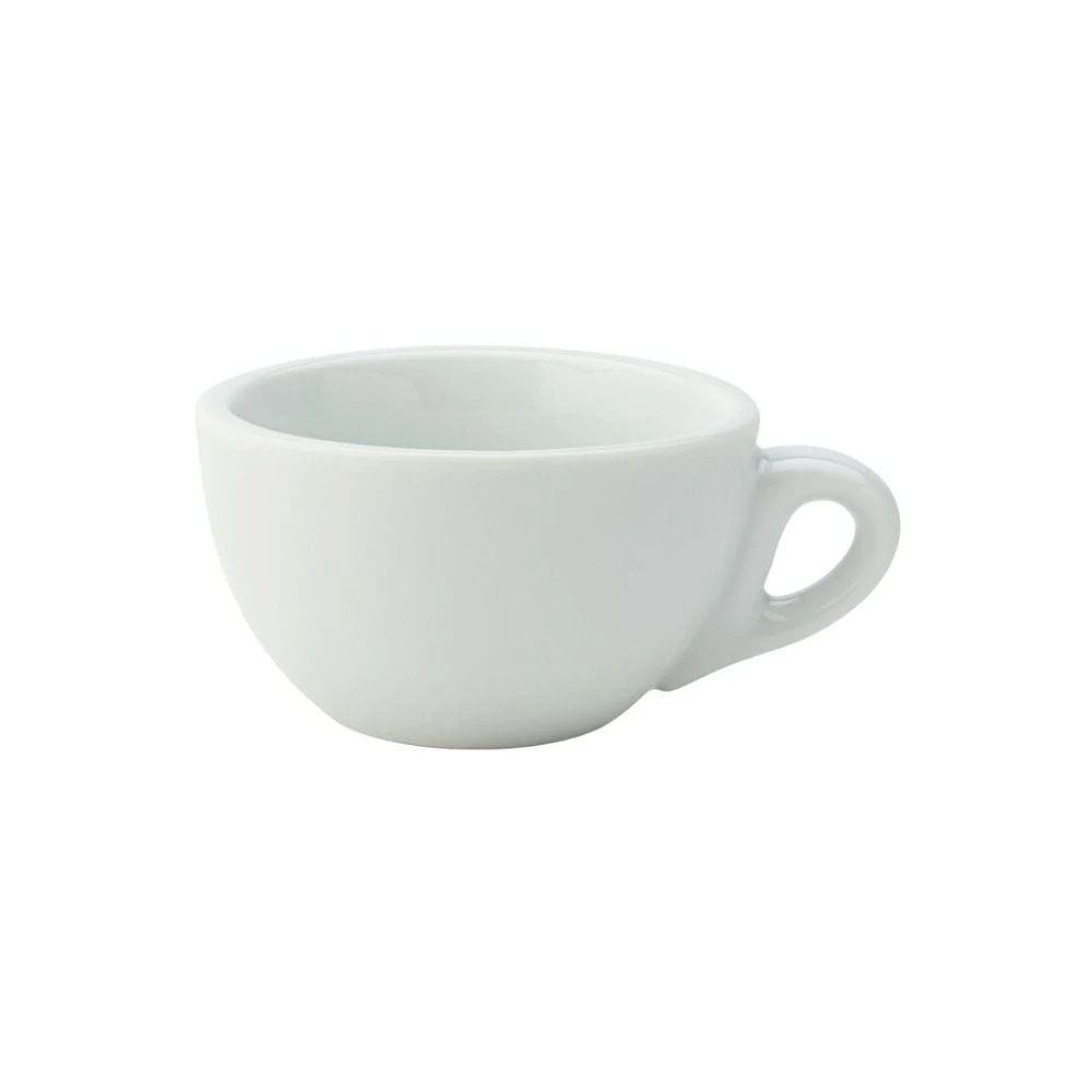 Utopia Tableware Barista Cappucino Cup - 7oz (20cl) White (Box Of 6) 3 Utopia Tableware Barista Cappucino Cup - 7oz (20cl) White (Box Of 6)