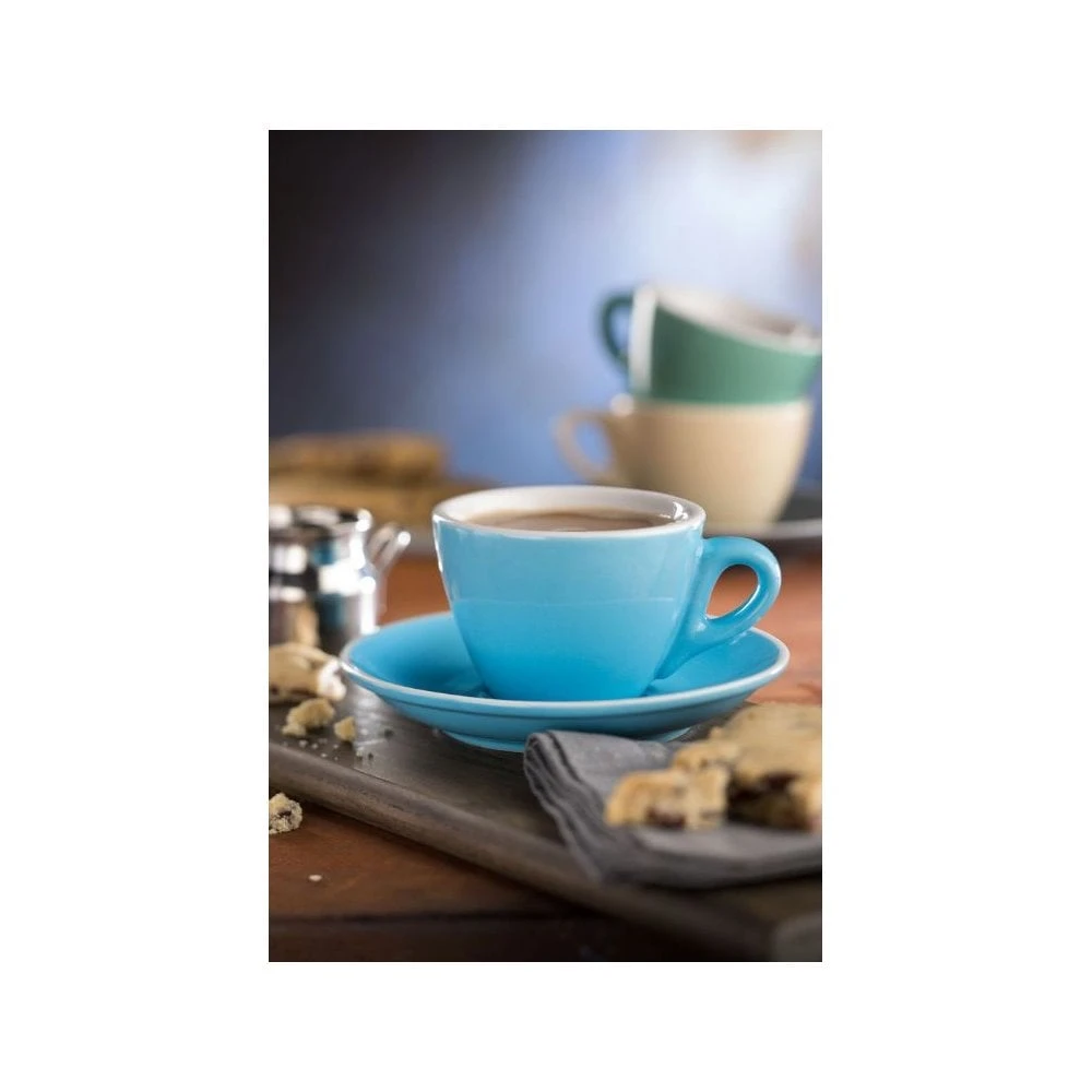 Utopia Tableware Barista Espresso Cup - 2.75oz (8cl) Blue (Box Of 12) 4 Utopia Tableware Barista Espresso Cup - 2.75oz (8cl) Blue (Box Of 12) - Image 2