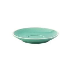 Utopia Tableware Barista Espresso Saucer - 4.5" (11.5cm) Green (Box Of 12)
