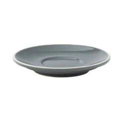 Utopia Tableware Barista Large Saucer - 6" (15cm) Grey (Box Of 6)
