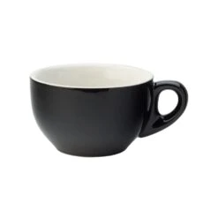 Utopia Tableware Barista Latte Cup - 10oz (28cl) Black (Box Of 6)