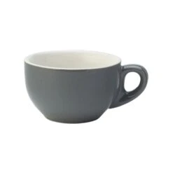 Utopia Tableware Barista Latte Cup - 10oz (28cl) Grey (Box Of 6)